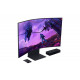 SAMSUNG Ecran 55" LS55BG970NUXEN Gaming Odyssey Ark UHD - Incurvé - Haut-parleurs - Pied réglable