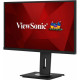 Ecran 27" Viewsonic VG2748 FHD - HDMI Displayport USB 3.0 - Haut-parleurs - Pivotable - Inclinable - Rotatif - Hauteur réglable