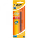 BIC Atlantis Blister de 2 Recharges Bleu
