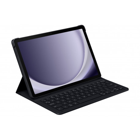 SAMSUNG Book Cover Keyboard Slim sans Touch Pad - Clavier non-amovible - pour Galaxy Tab A9+ - Noir