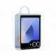 SAMSUNG Coque transparente avec anneau pour Galaxy Z Flip6 - EF-QF741CTEGWW