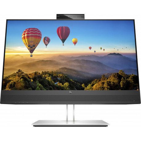 HP E24m G4 Ecran de conférence 24"FHD - DP HDMI RJ45 USB - Hauteur réglable - Pivotable - Inclinable - Webcam - Haut-Parleurs