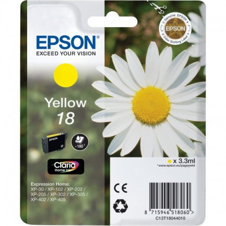 cartouche d'encre epson jaune paquerette