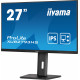 IIYAMA ProLite XUB2793HS-B7 - Ecran 27'' Dalle IPS Ultra mince - 100Hz - HDMI DP - Haut-Parleurs 2x 2W - Hauteur réglable