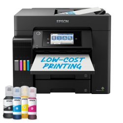 EPSON EcoTank ET-5855 Multifonction Jet d'encre couleur A4 25ppm