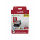CANON Pack 4 encres CLI-581XL Noir, Cyan, Jaune, Magenta 4 x 8,3 ml + 50 feuilles papier photo