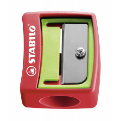 STABILO MARKdry 4 Crayons Marqueur + Taille crayon + Chiffon