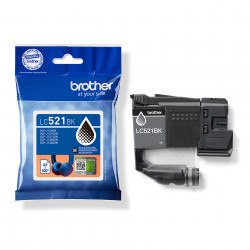 BROTHER LC521BK Cartouche Noir 500 pages