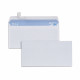 500 enveloppes blanches économiques DL 80 g auto-adhésives
