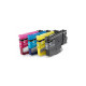 BROTHER Pack 4 Cartouches Encre LC527XLVAL N,C,M,Y 1x3000+3x2000pages