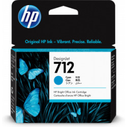 HP 712 Cartouche Encre 712 Cyan 29ml