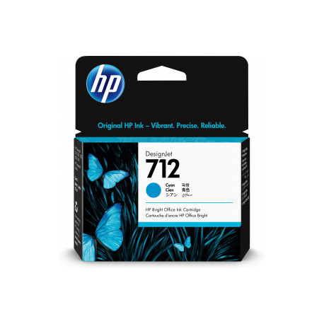 HP 712 Cartouche Encre 712 Cyan 29ml