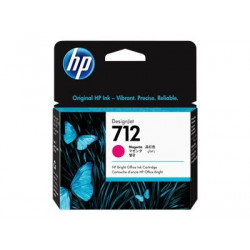 HP Cartouche Encre 712 Magenta 29ml