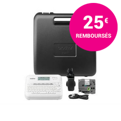 BROTHER PT-D410VP Etiqueteuse bureautique pro 18mm avec mallette