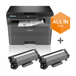BROTHER Pack DCP-L2627DWXL MFP Laser Monochrome + 2 toners + garantie
