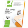 Q-CONNECT Boîte de 100 étiquettes multi-usages blanches 210 x 297mm
