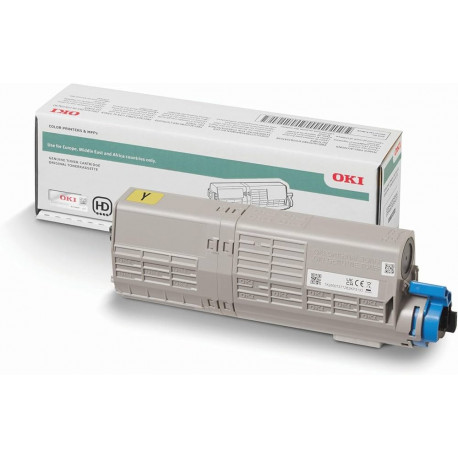 OKI Cartouche Toner ES5432 ES5473 Jaune 6 000 pages