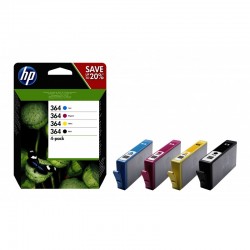 Marque de distributeur HP 364 (CB316EE) Cartouche d'encre Zwart