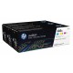 HP 305A pack 3 toners couleurs