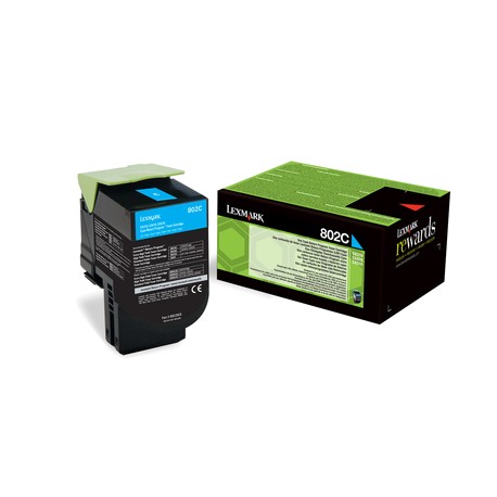 LEXMARK 80C20C0 Toner 802C Cyan pour CX310, CX410, CX510.jpg