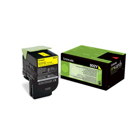 LEXMARK Toner Jaune 802Y pour CX310, CX410, CX510.jpg