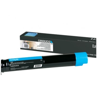 LEXMARK C950X2CG Toner Cyan Très Haute Capacité pour C950de.jpg