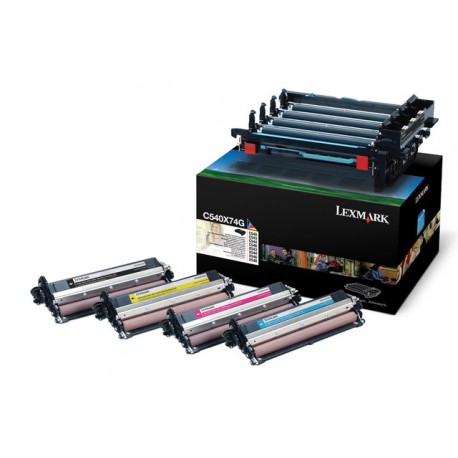 LEXMARK C540X74G Kit Image Noir et couleur C54X et X54X.jpg