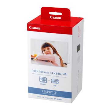 CANON Kit cartouche encre+ papier KP108IN 108 feuilles