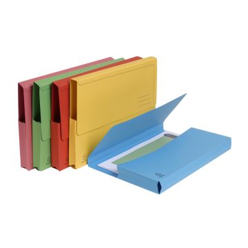 EXACOMPTA Paquet de 50 chemises poche coloris vifs Forever - 24,5x32,5cm - Couleurs assorties