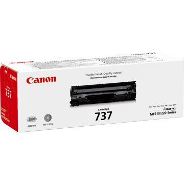 CANON Cartouche Toner 737 Noir 2 400 pages
