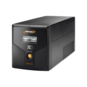 INFOSEC Onduleur Gamme X3 EX LCD USB-1200