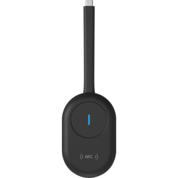 Dongle HIKVISION Noir Support Windows/Mac OS Type-C Support Wi-Fi 2.4G/5G support NFC Charge rapide 60W écrans et charge 5V / 500mA pour téléphones mobiles