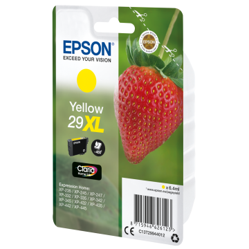 EPSON Cartouche Fraise 29XL Encre Claria Home Jaune 6,4ml