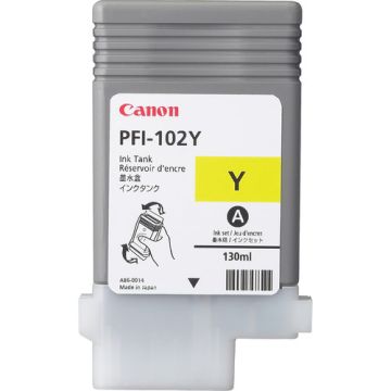 CANON Cartouche encre PFI-102Y Jaune 130ML