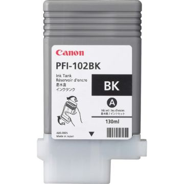 CANON Cartouche encre PFI-102BK Noir 130ML