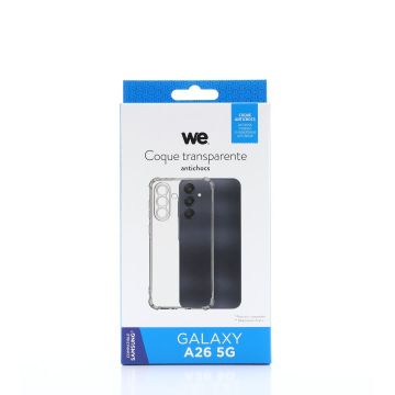WE Coque de protection TPU SAMSUNG GALAXY A26 5G Transparent