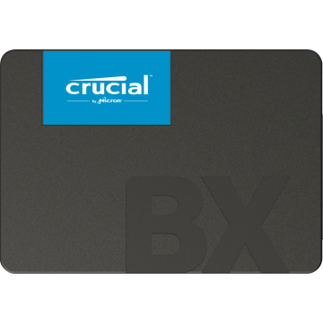SSD Crucial interne 2To BX500 2.5"/7mm 3D NAND SATA III 6 Go/s 540 Mo/s Lecture, 500 Mo/s Ecriture CT20