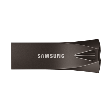 CLE USB SAMSUNG 256G USB 3.1 BAR PLUS - TITAN GRAY VITESSE LECTURE JUSQU'A 400Mo/S MUF-256BE4/APC