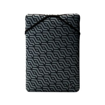 Housse de protection - Sleeve réversible ordinateur portable HP 15,6 Motif Géo, en néoprène durable, protège le PC contre les chocs et les rayures 2F2L0AA