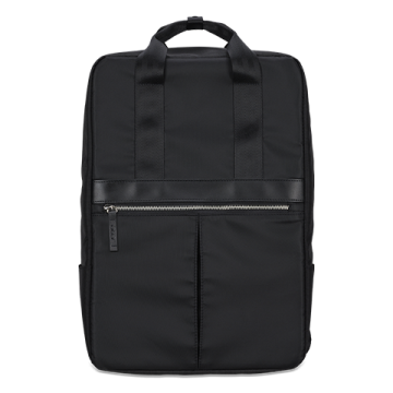 SAC A DOS LEGER NOIR 15,6 Support dorsal avec bretelles rembourrées et profilées compartiment pour tablette jusqu'à 10" NP.BAG11.011