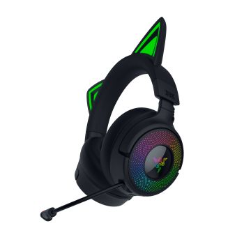 RAZER Kraken Kitty V3 Pro - Casque sans fil RGB Black Ed.