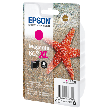 EPSON Cartouche Etoile de Mer 603XL Encre Magenta 4ml