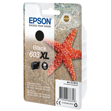 EPSON Cartouche Etoile de Mer 603XL Encre Noir 8,9ml