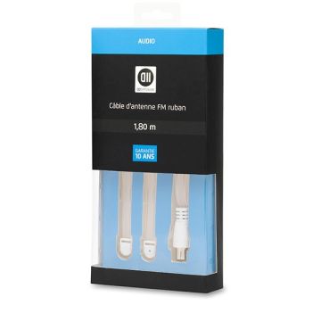 Câble d'antenne pour radio fiche coaxile femelle 1m80