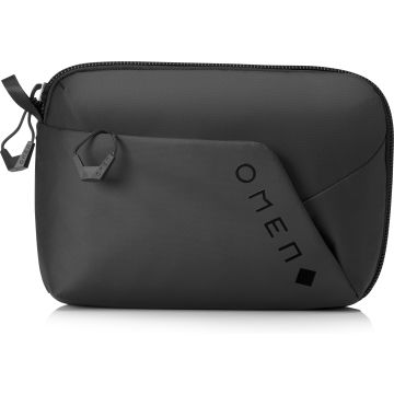 OMEN Transceptor Pouch Noire, materiau étanche, compartiments dédiés, permet d'attraper rapidement tous tes petits objets indispensables