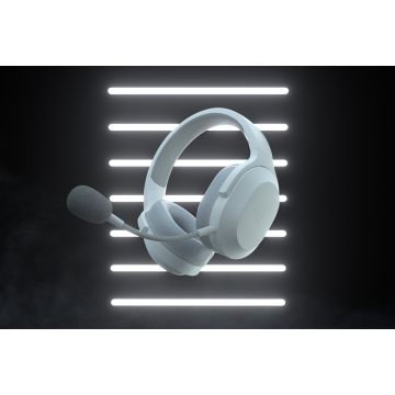 RAZER Barracuda X (2022) Blanc - Casque Gaming sans Fil - Multiplateforme - Design Ergonomique - Microphone Cardioïde - USB-C