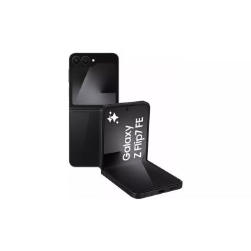 Smartphone Galaxy Z Flip7 FE Exynos 2400 8Go 256Go Ecran Pliable 6,7'' et 3,4'' Dynamic AMOLED 2X AI intégrée Batterie 4 000mAh IP48 NOIR