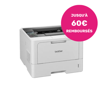 BROTHER HLL5210DW imprimante laser mono A4 48ppm, R-V, USB, Ethernet, Wifi, Wifi-direct, 250f, toner d&eacute;marrage 3000pages