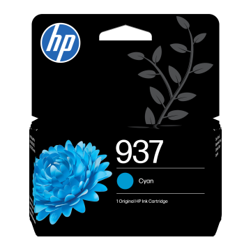 HP Cartouche Encre 937 Cyan 800 pages