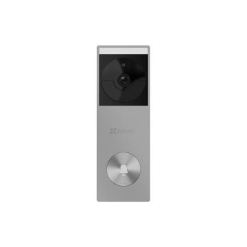 EZVIZ HP3 PRO Visiophone Connecté 2K Wifi- Vision nocturne couleur - Détection mouvement humain - Voix bidirectionnelle - Anti sabotage - Panneau solaire inclus